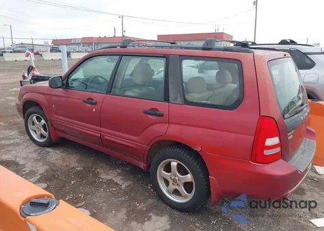 2005 Subaru Forester 2.5Xs from USA, damaged, VIN JF1SG65625G745356